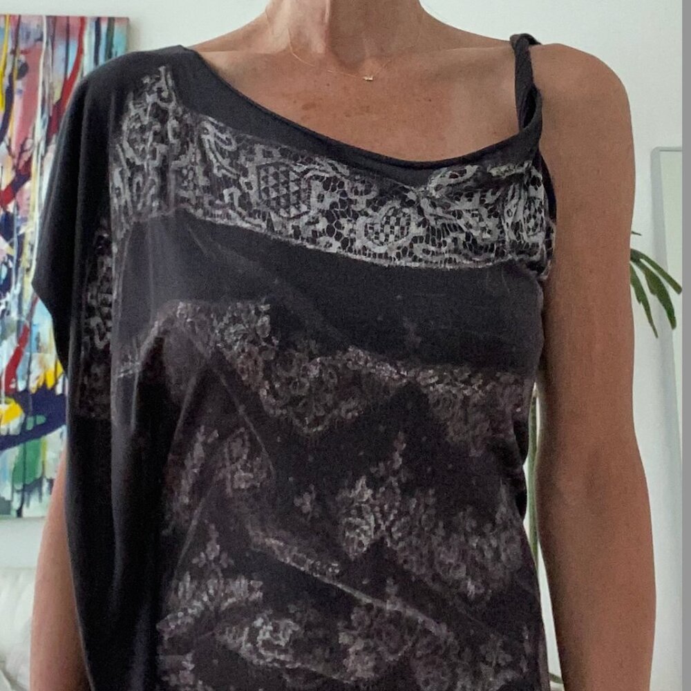 All Saints Cotton Knee-Length Dress -US 6 (fits like a 2, All Saints runs small)